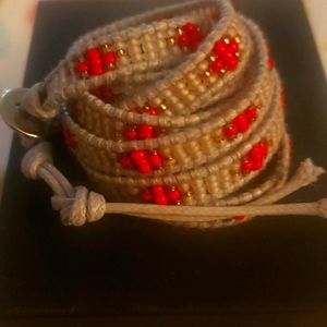 Luludharma 🍒 cherry bead wrap